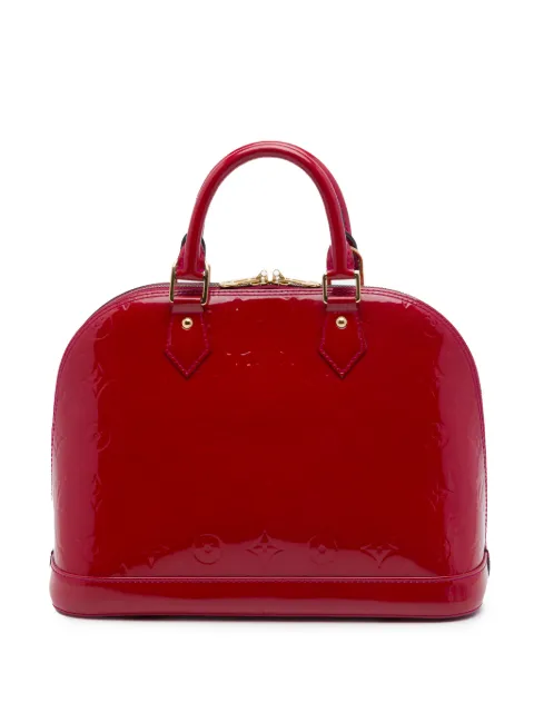 Louis Vuitton Pre-Owned 2015 Monogram Vernis Alma PM handbag Pink 7MYEB4F7JQKUSDBK