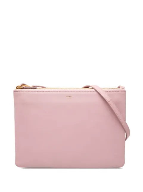 Celine Pre-Owned 2014 Large Lambskin Trio crossbody bag Pink 4Y4ZRFYBM8DIGZMO