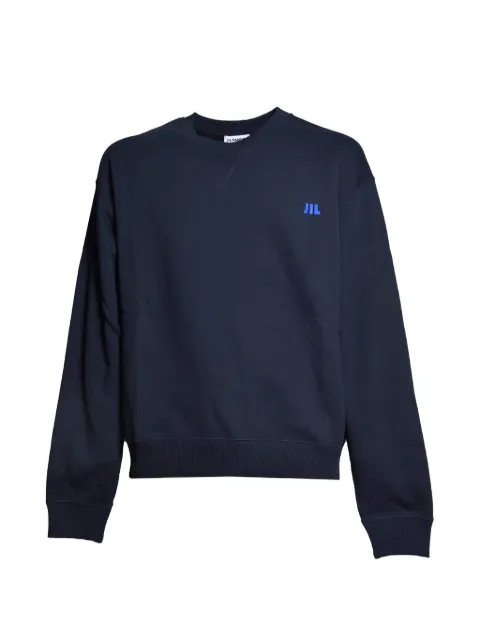 Jil Sander cotton terry crew-neck sweatshirt Blue J22GU0172J20128