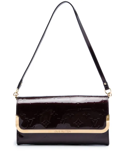 Louis Vuitton Pre-Owned 2012 Monogram Vernis Rossmore MM shoulder bag Purple 035F2FWA2KL839VS