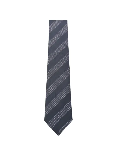 BOSS striped tie Blue 50566727
