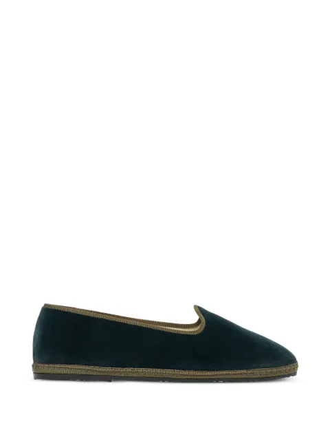 Scarosso William IV velvet slippers Green WILLIAMIVSLIPDGRVELV