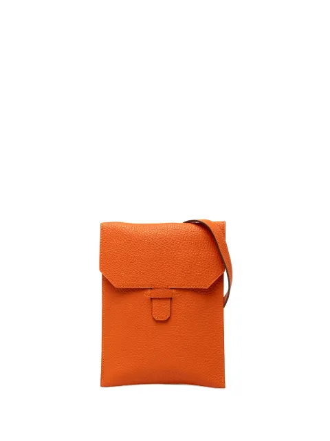 Hermès Pre-Owned 2000 Togo Amelie crossbody bag Orange ESZSTGIUD9SGS6XN