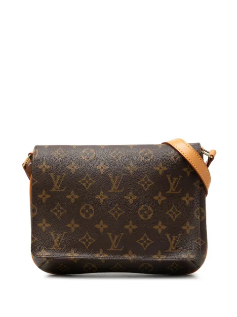 Louis Vuitton Pre-Owned 1999 Monogram Musette Tango Short Strap shoulder bag Brown DH25MNC7YRXZLLL1