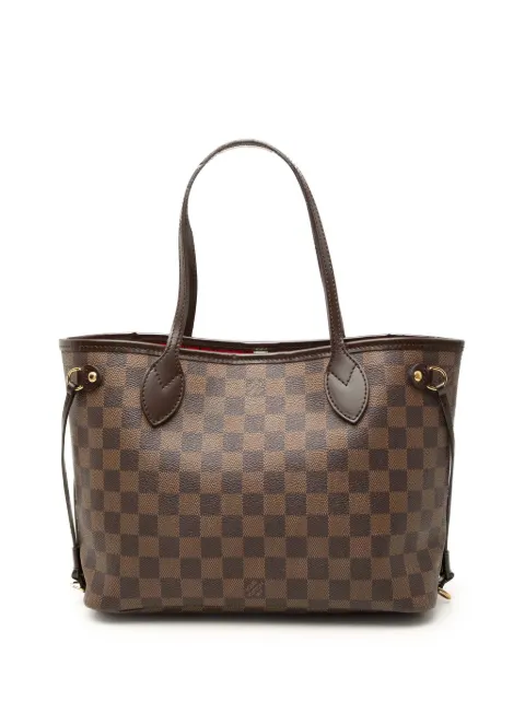 Louis Vuitton Pre-Owned 2008 Damier Ebene Neverfull PM tote bag Brown 0VKPFUZFRBBUZLZ3