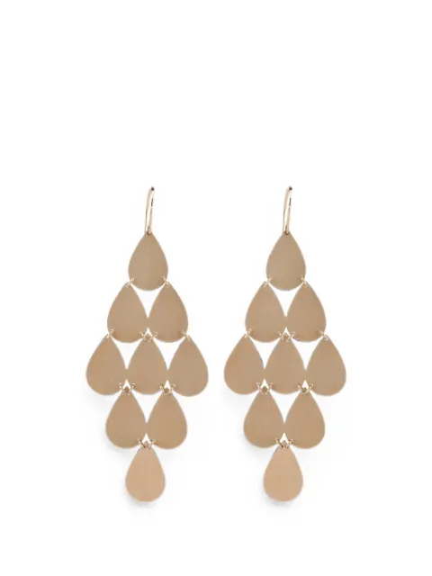 Irene Neuwirth nine-drop chandelier earrings Pink E113RG