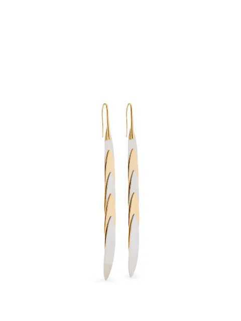 Jennifer Fisher Long Feather drop earrings Gold 598817TWO974