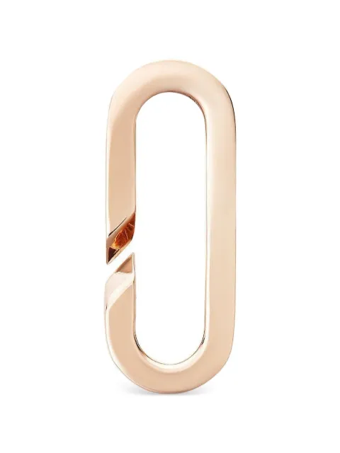 Bizzotto Gioielli small open-link paperclip pendant Pink CMEP01J0SR