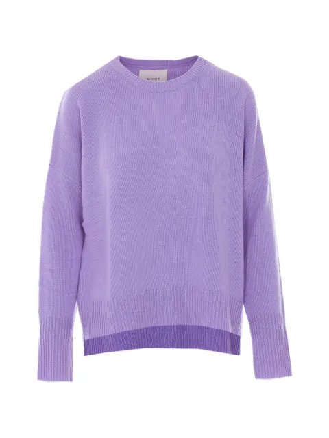 Lisa Yang Mila cashmere sweater Purple 201726LMU