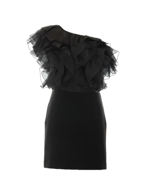 Max Mara Cloro ruffled dress Black 2621226087600