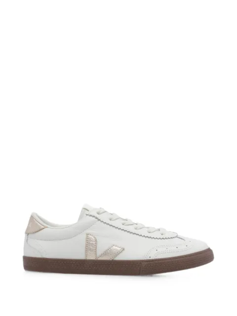 VEJA Volley leather white platine bark sneakers White VO2021413WHITEPLATINBARK