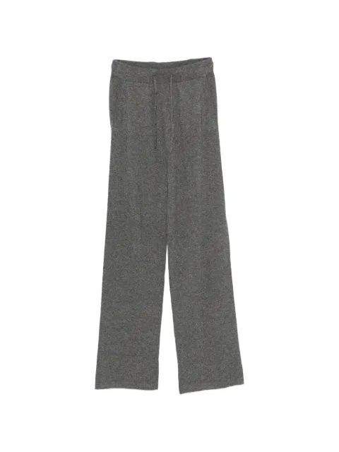 ALPHA STUDIO drawstring wide-leg trousers Grey AD8248Q