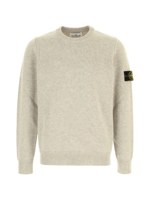 Stone Island 5100072 lambswool jumper Neutrals S155100072S00A3