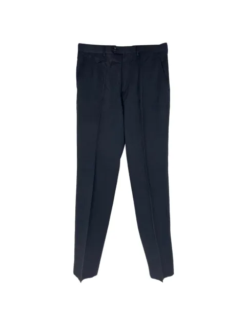 Prada Pre-Owned straight-leg trousers Black RFCPUGBCL774429M