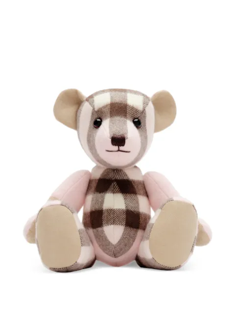 Burberry Check cashmere Thomas bear collectible Pink 8131589