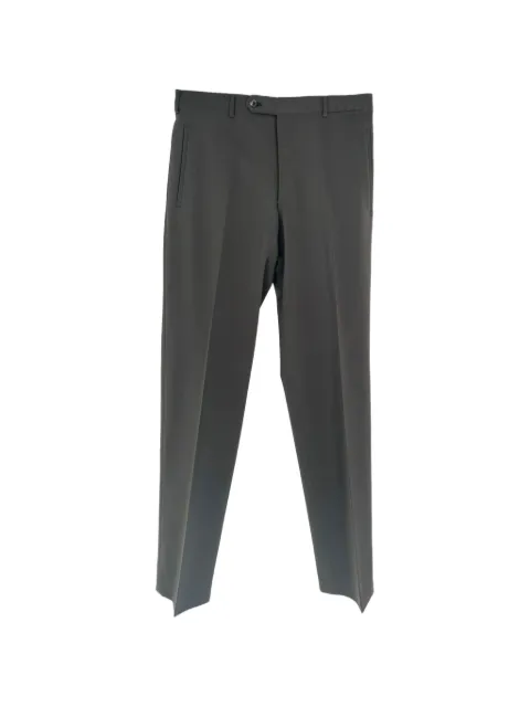 Prada Pre-Owned straight-leg trousers Grey RFCPUGBCL774425M