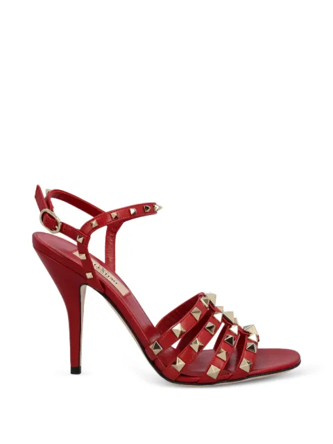 Valentino Garavani Rockstud cage sandals Red WS0PV5JDW