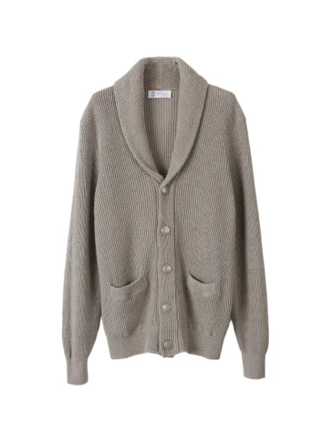 Brunello Cucinelli V-neck cardigan Grey MNI709706C9756