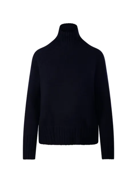 'S Max Mara ribbed-knit roll-neck sweater Blue 2629366013600