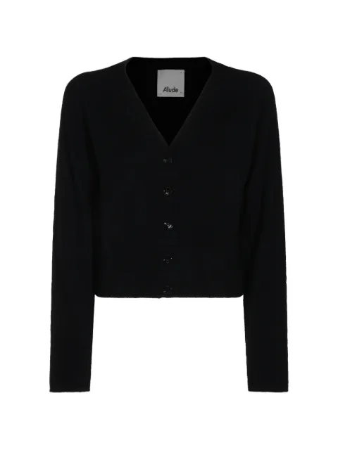 Allude V-neck cashmere cardigan Black 2651120090
