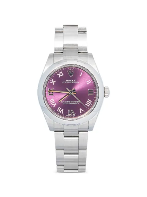 Rolex Oyster Perpetual 31mm watch Purple 177200