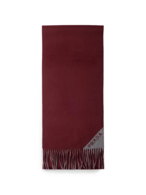 Prada cashmere scarf Red 2FS0552COO