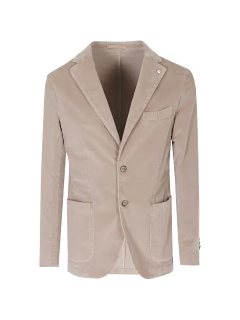 L.B.M. 1911 single-breasted corduroy blazer Neutrals 655072837