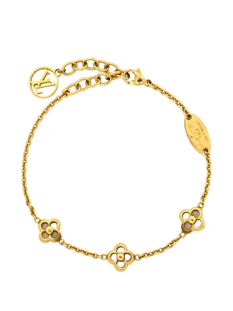 Louis Vuitton Pre-Owned 2018 Gold Plated Flower Full Bracelet costume bracelet Gold I3OPXYJ90V2W74BL