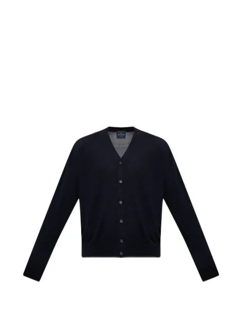 Paul & Shark V-neck wool cardigan Blue 264117460