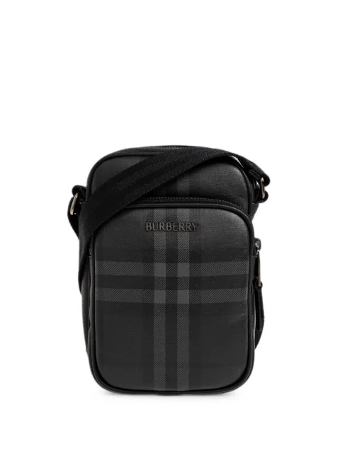 Burberry mini City Check crossbody bag Black 8128048