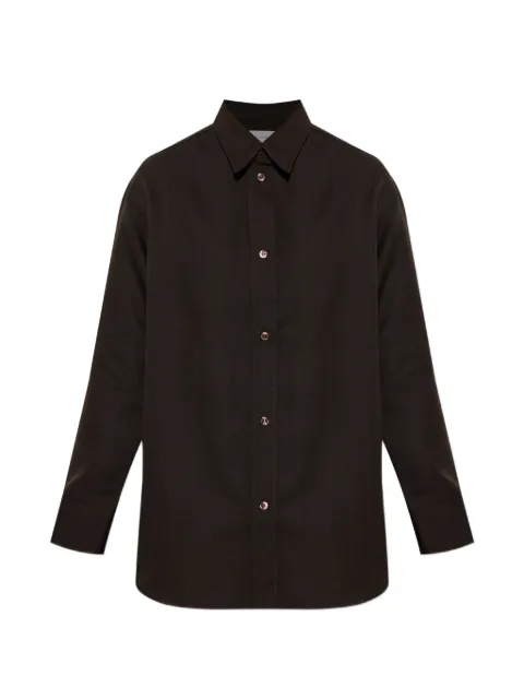 Studio Nicholson Rouen wool shirt Brown ROUENSNW17330