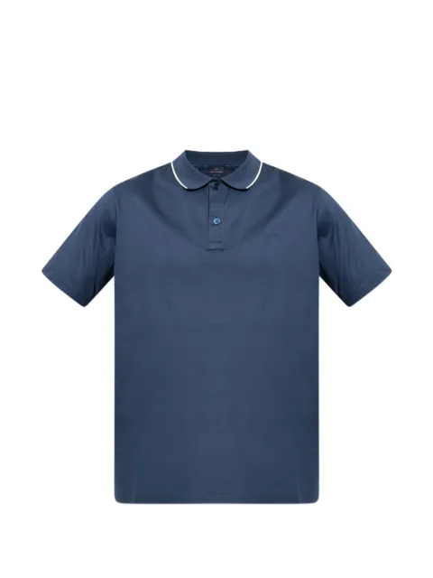Paul & Shark logo-embroidered polo shirt Blue 163117230