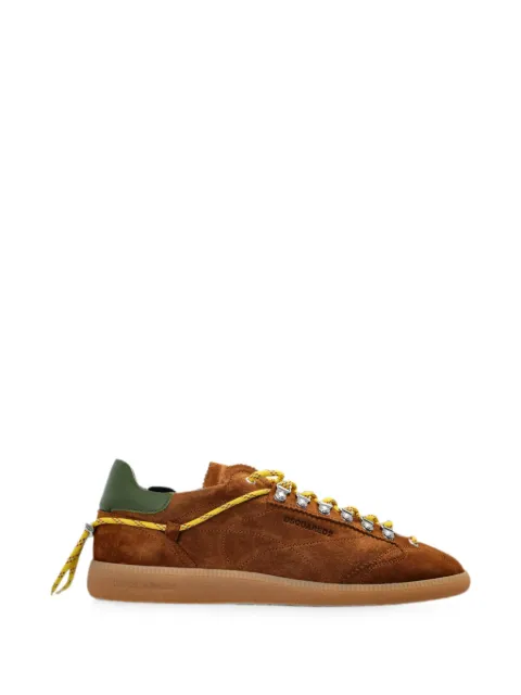 DSQUARED2 Rebel suede sneakers Brown SNW035701503520