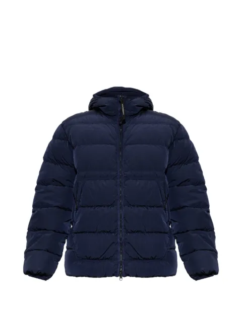 C.P. Company Chrome-R Goggle down jacket Blue 21CMOW011A005904G
