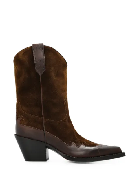 Paris Texas Dakota cowboy boots Brown PX2061XV0VT
