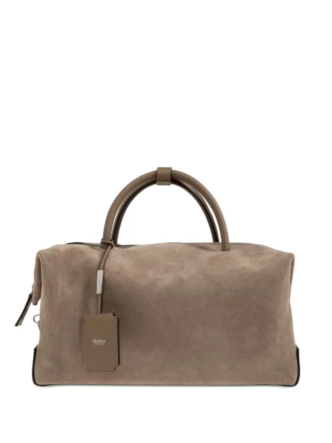 Max Mara suede tote bag Neutrals HOLDALLLSUEDE2624516081