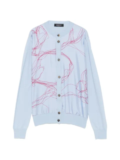 Fabiana Filippi long-sleeves cardigan Blue MAD216F027M279