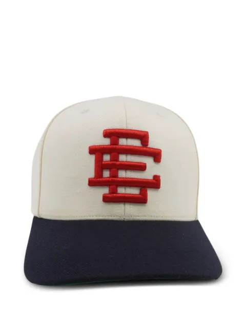 ERIC EMANUEL EE MLB logo-embroidered cap Neutrals EE947