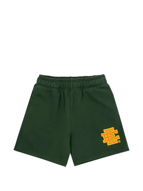ERIC EMANUEL logo-print track shorts Green EE942