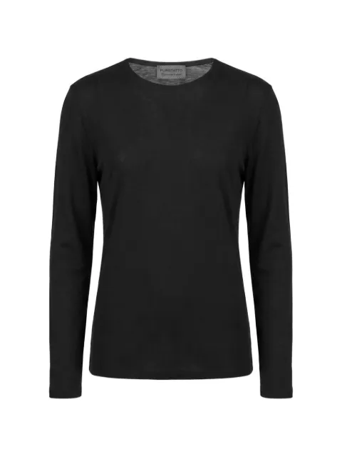 Purotatto long-sleeve T-shirt Black 0171510