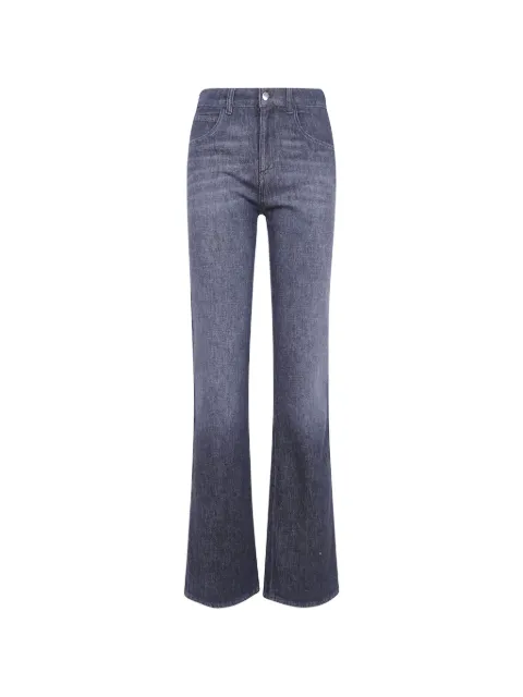 Emporio Armani logo-plaque flared jeans Blue EW001504AF28398