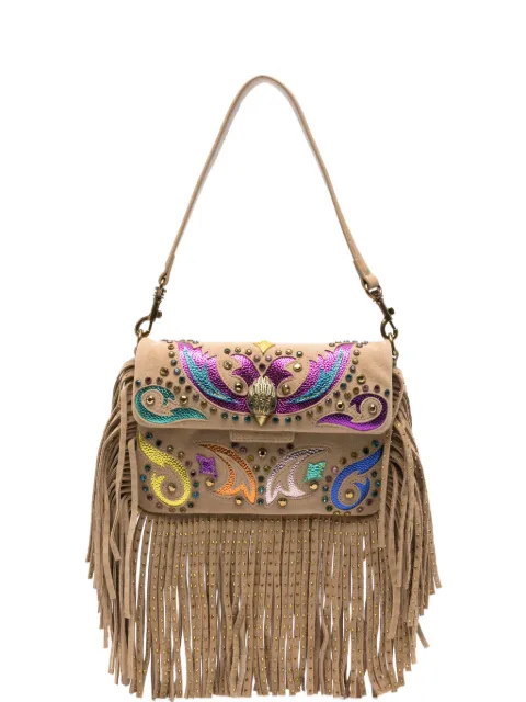 Kurt Geiger London Oxford fringe shoulder bag Neutrals OXFORDFRINGE263