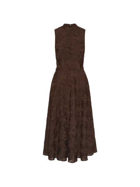 ROTATE BIRGER CHRISTENSEN floral print dress Brown 11666516671667