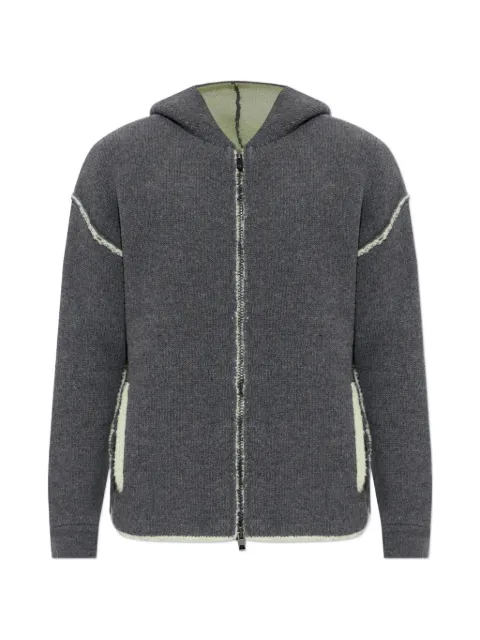 Diesel K-Boubby zip-fastening hoodie Grey A241670JCBC