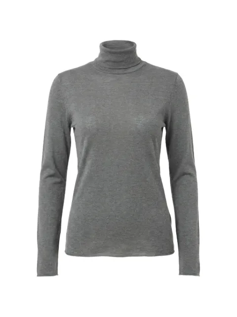 Purotatto roll-neck long-sleeve sweater Grey 0171502