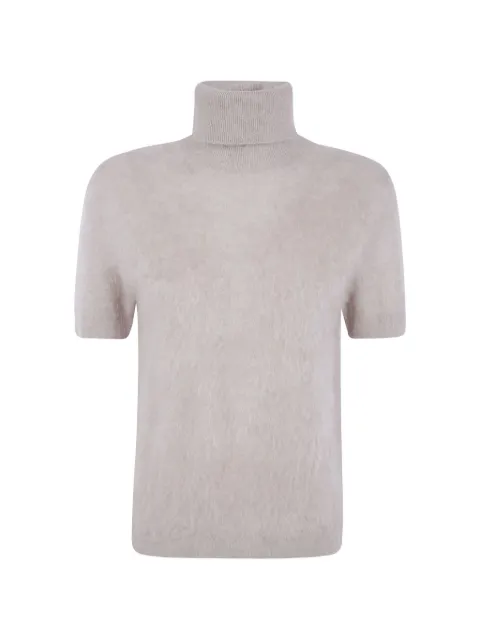 Seventy short-sleeve roll-neck sweater Brown MT4294900356