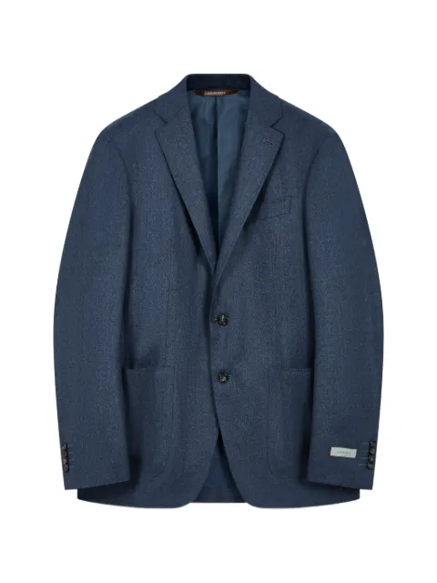 Canali single-breasted blazer Blue 23275AN00019401