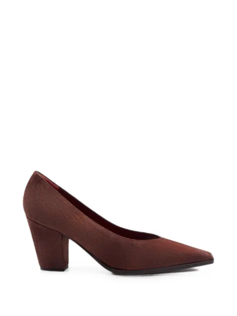 Festa Milano Wara tapered-toe pumps Brown WARAFUEGOCASTAGNA