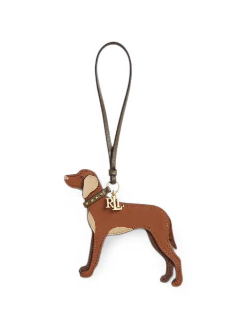 Lauren Ralph Lauren logo-charm dog-shaped bag charm Brown 432P15686001