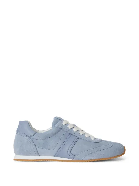 Lauren Ralph Lauren Dani suede leather sneakers Blue 802P15837004